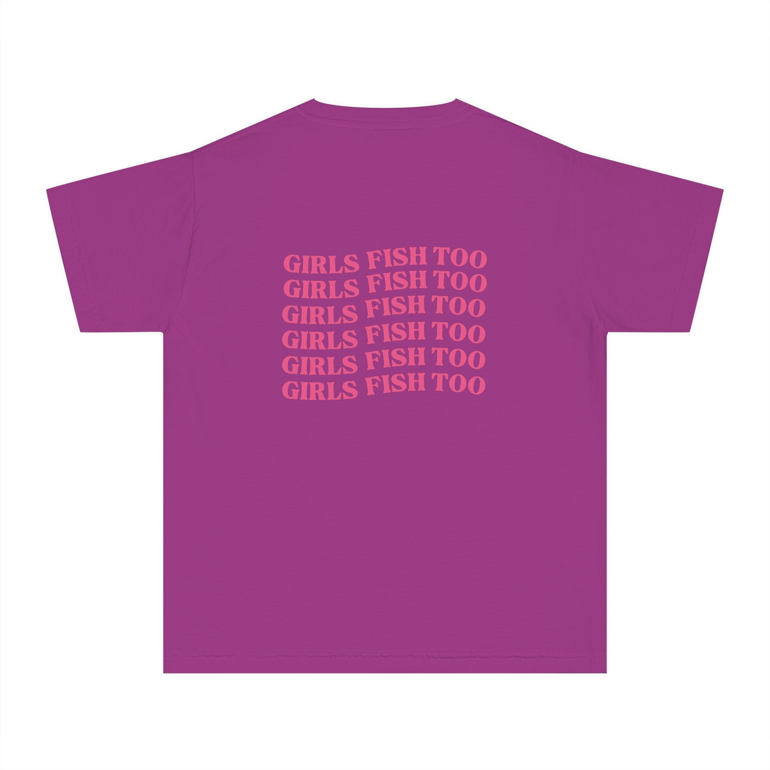 Girls Fish Too Youth Tee