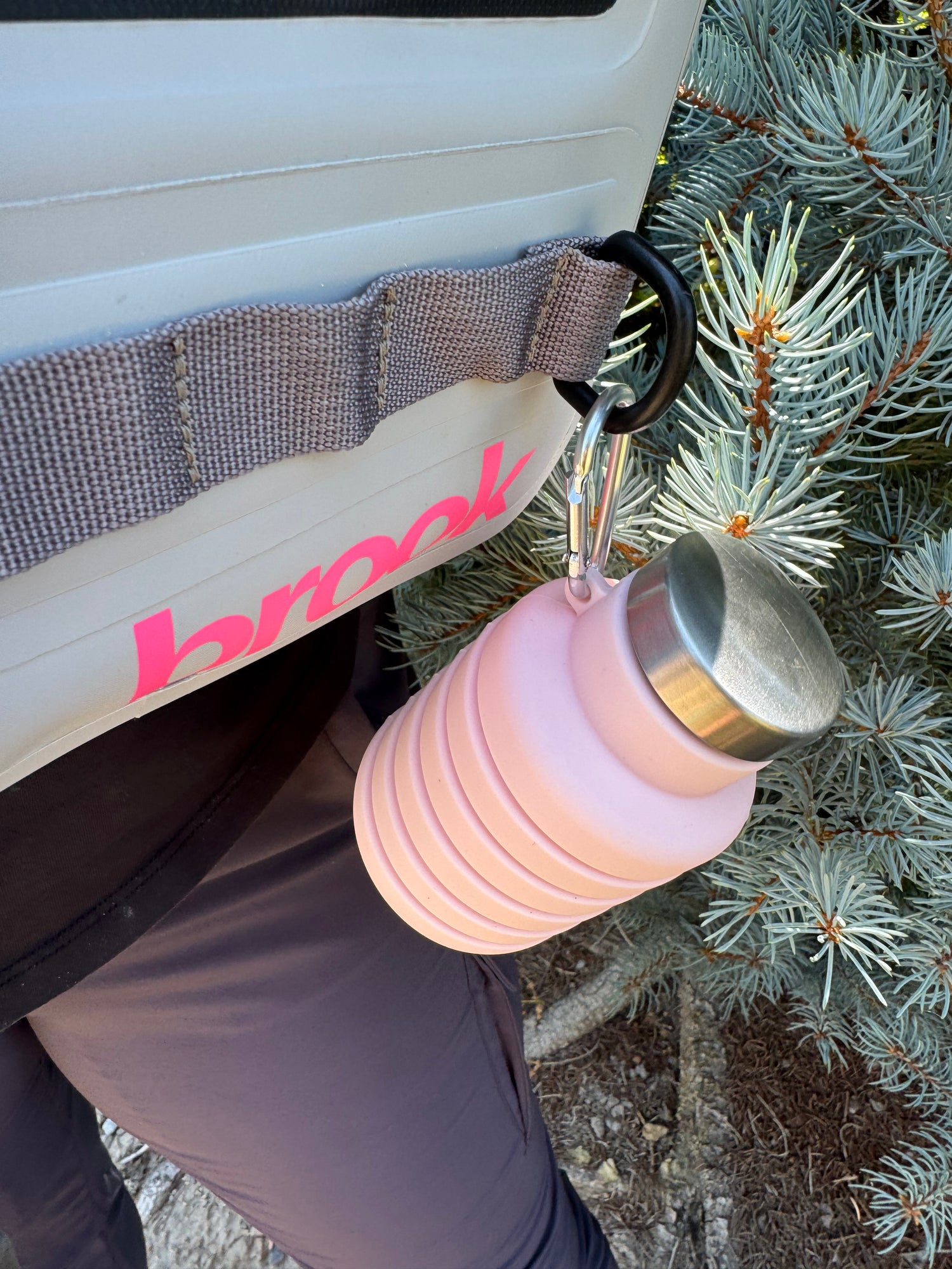 Collapsing Silicone Water-bottle