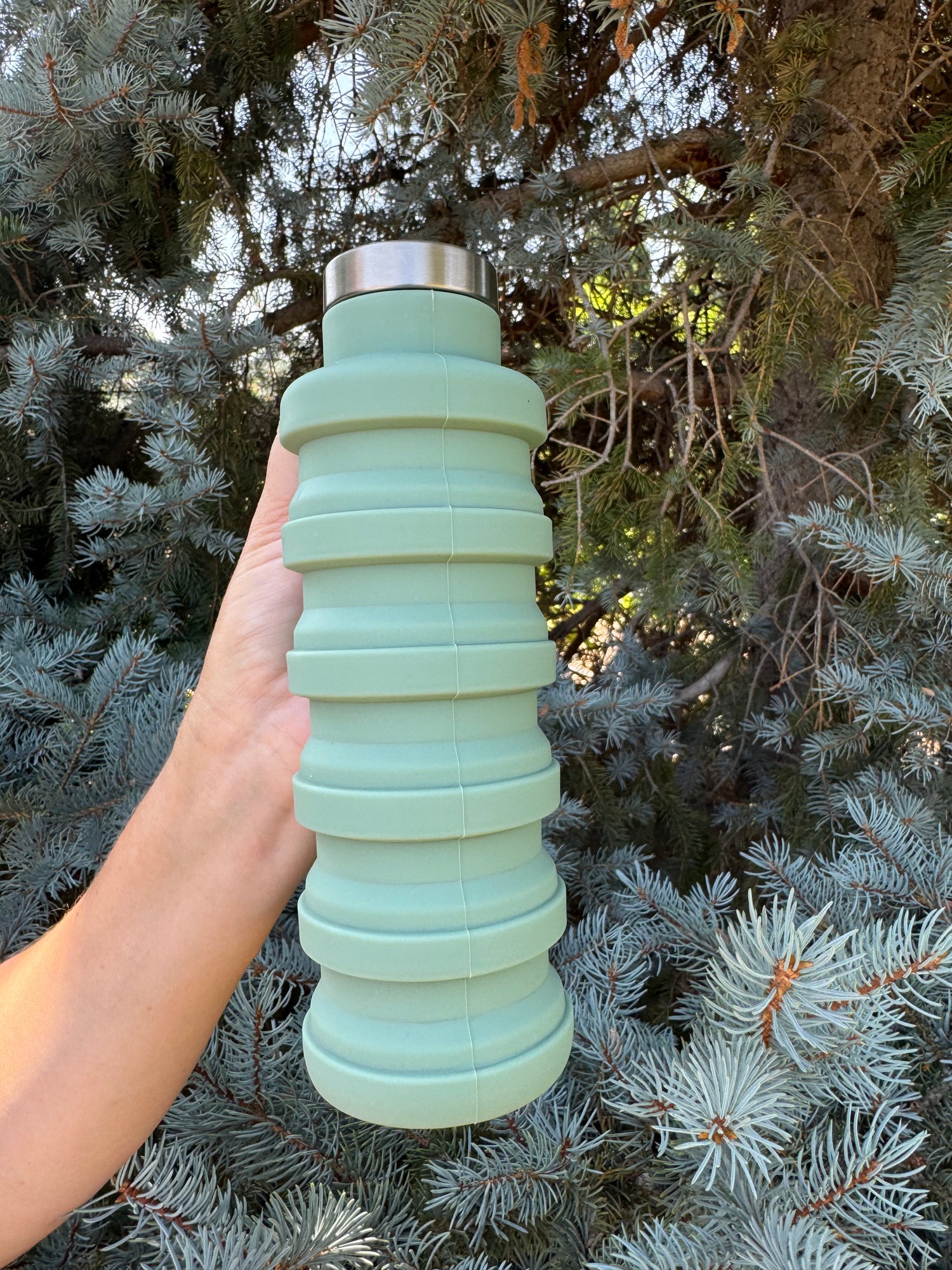 Collapsing Silicone Water-bottle