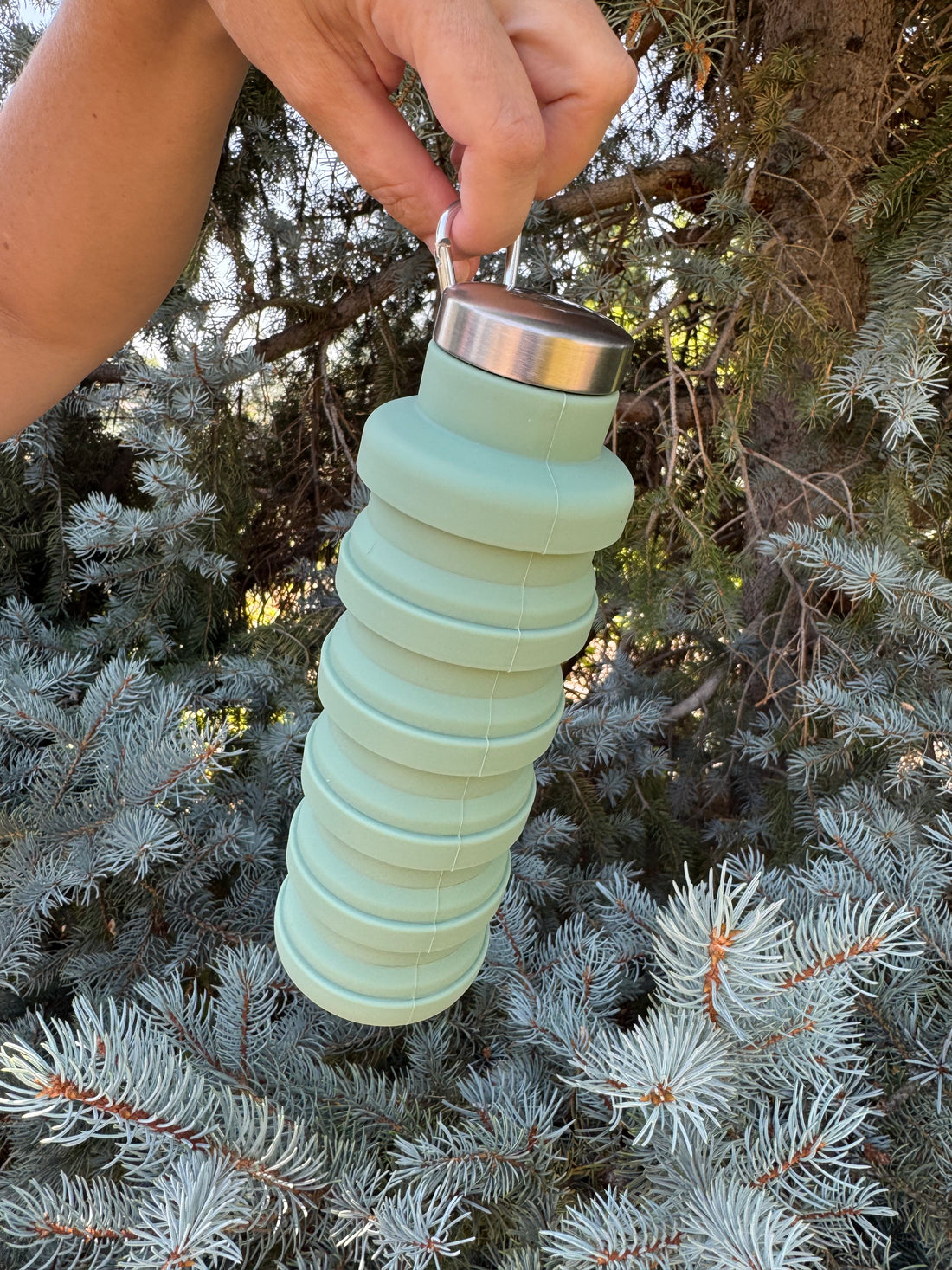 Collapsing Silicone Water-bottle