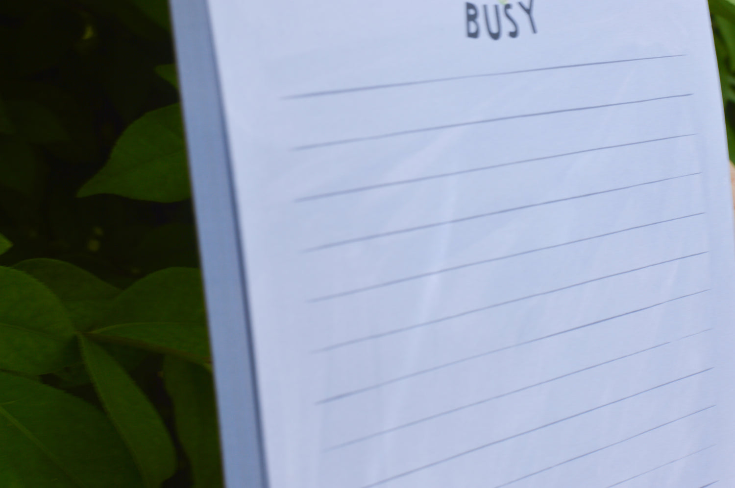 Reely Busy Note Pad