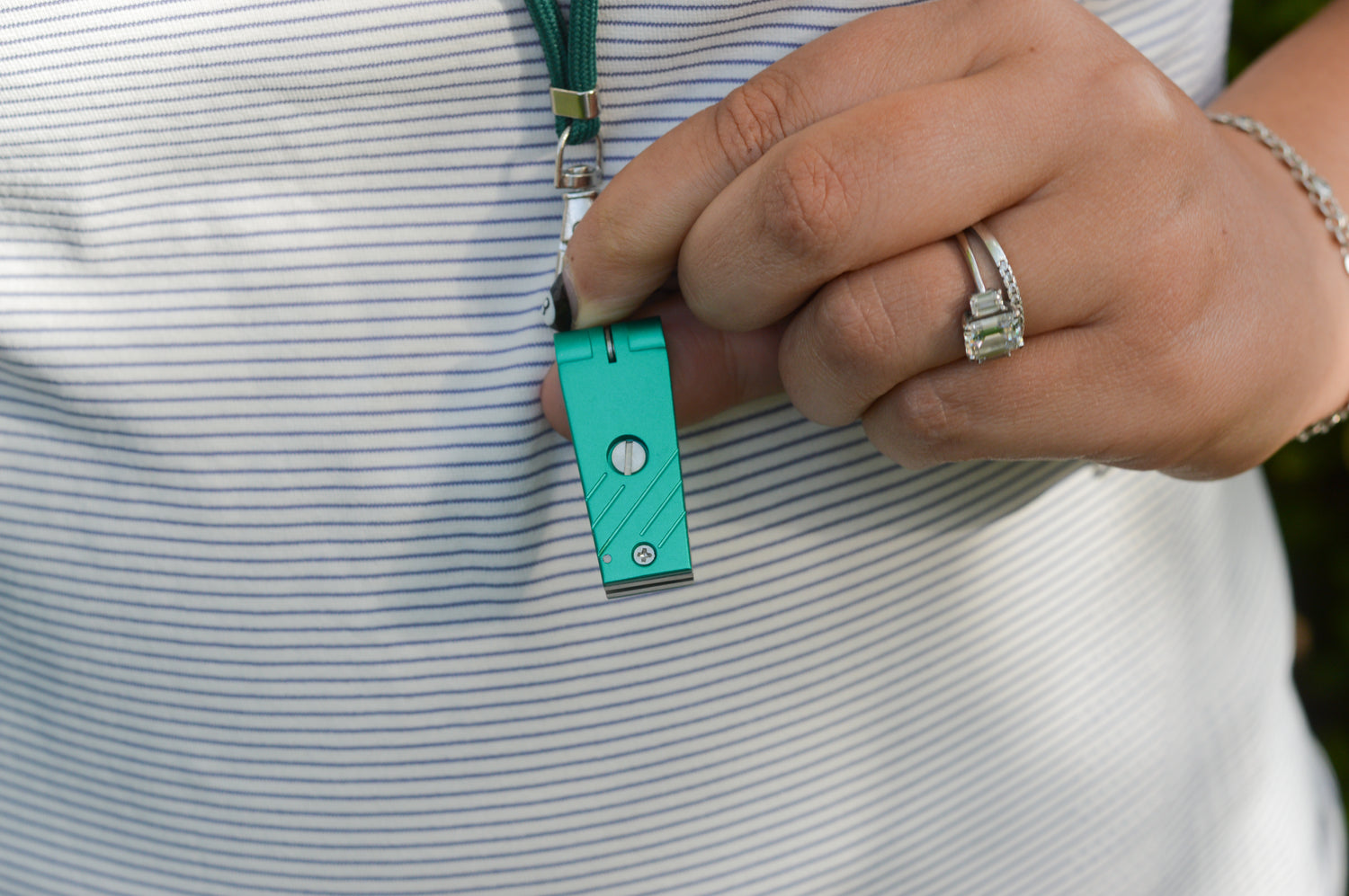 Lady Liberty Green Nippers