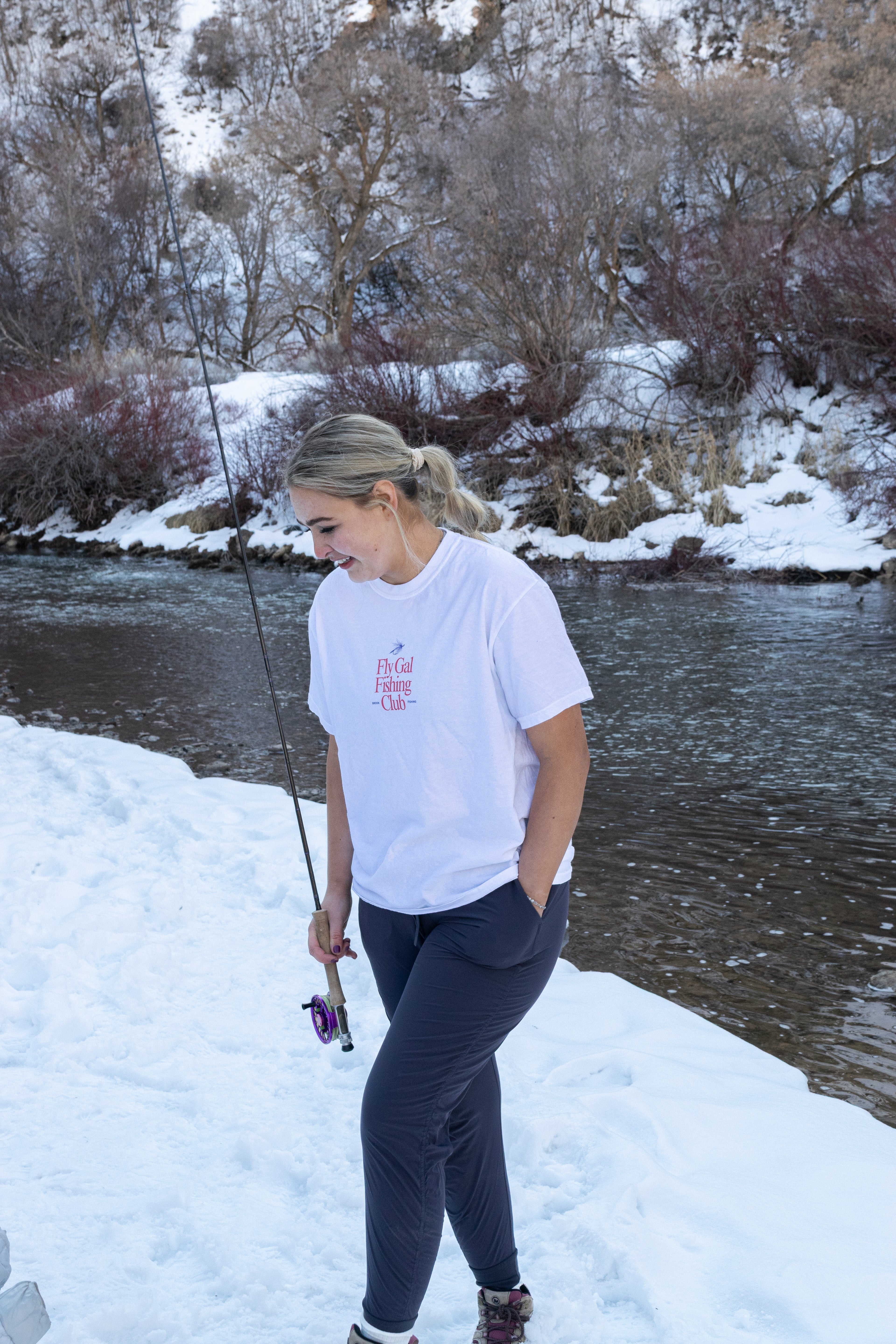 Fly Gal Fishing Club Shirt