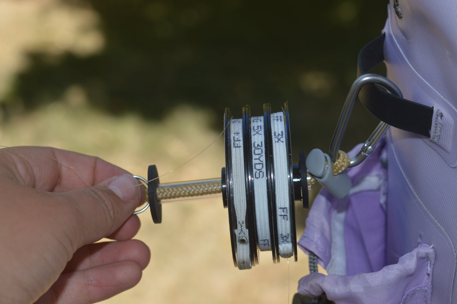 Tippet Holder PVC Lined