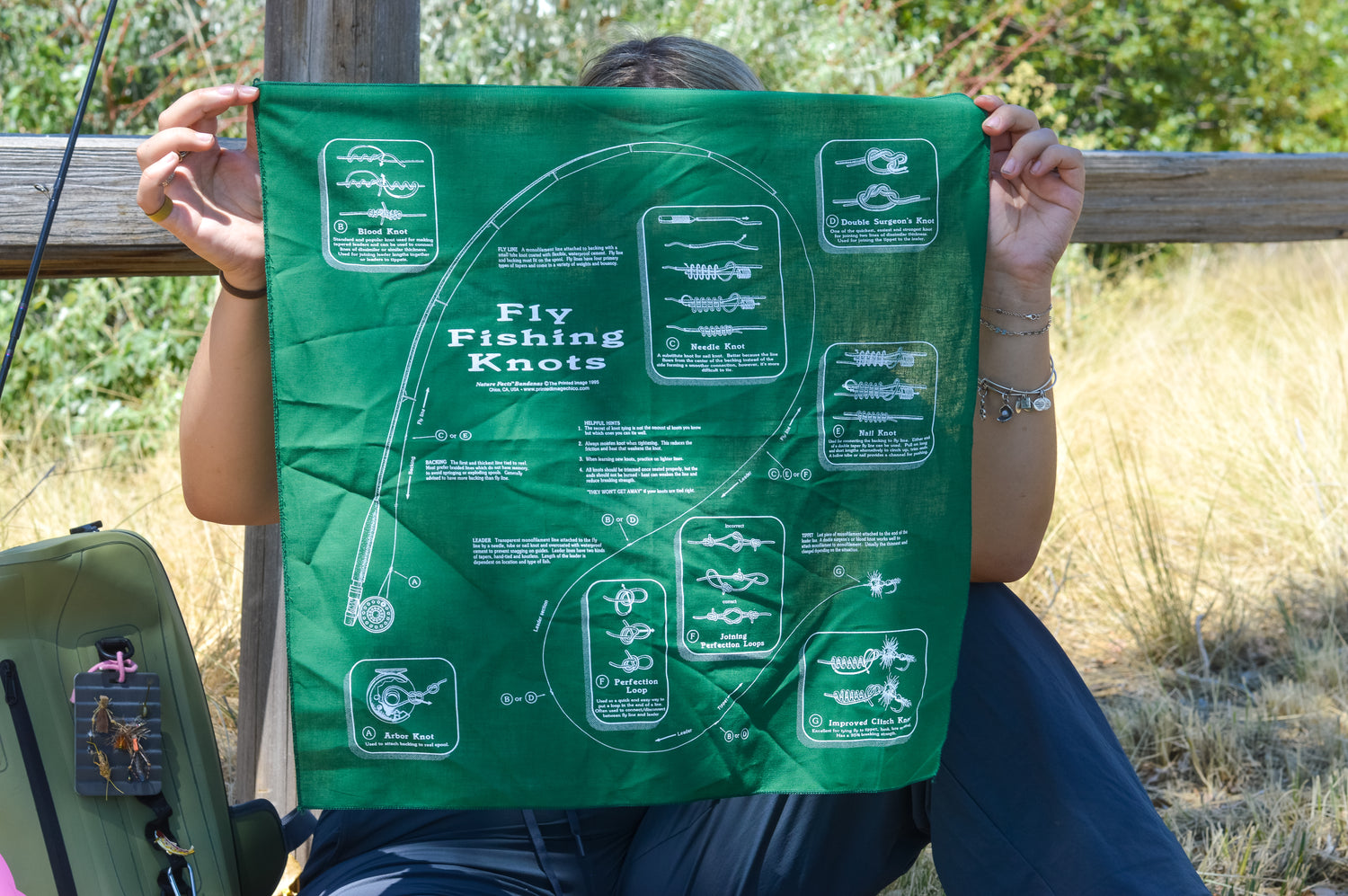Fly Fishing Knots Bandana