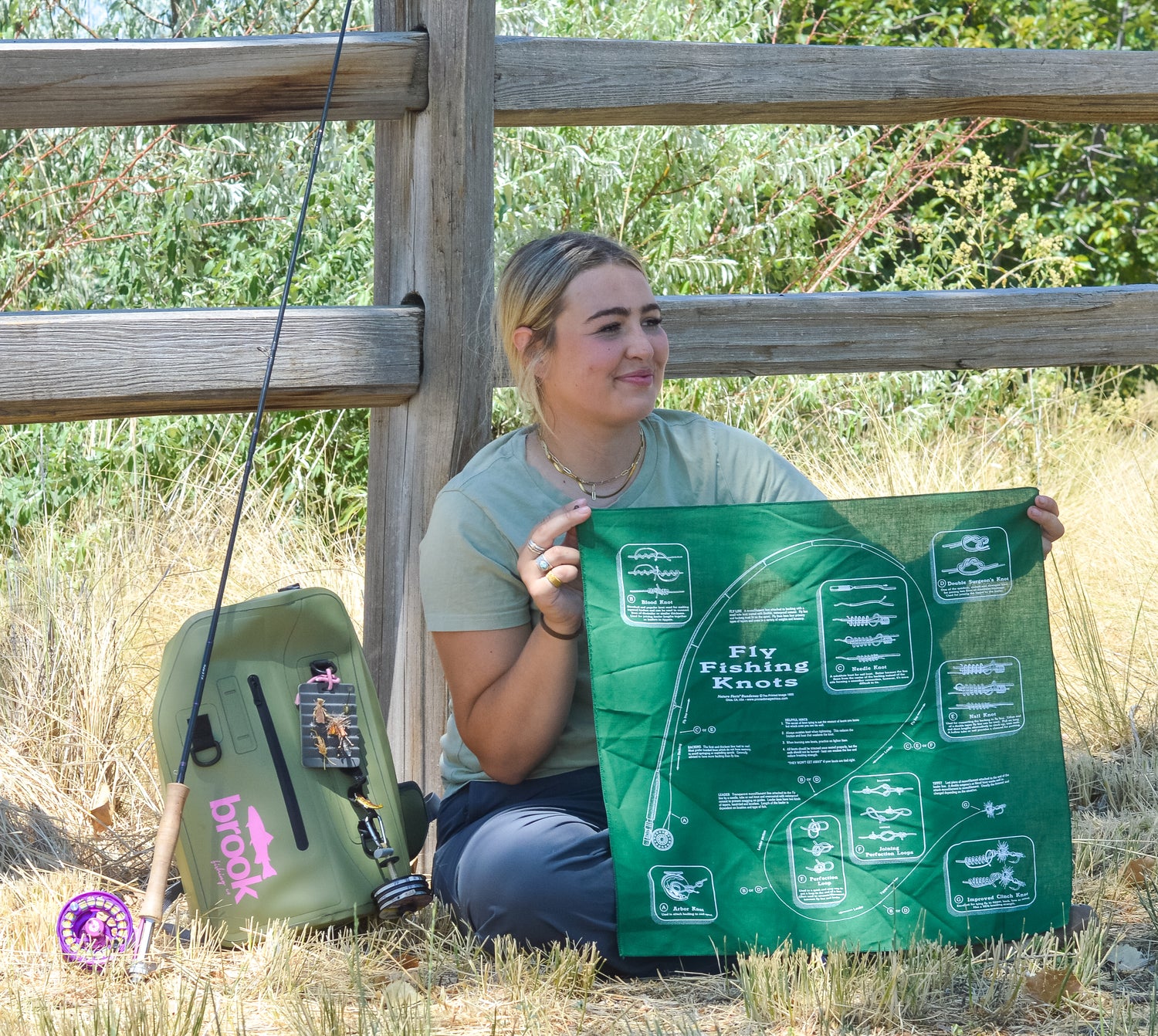 Fly Fishing Knots Bandana