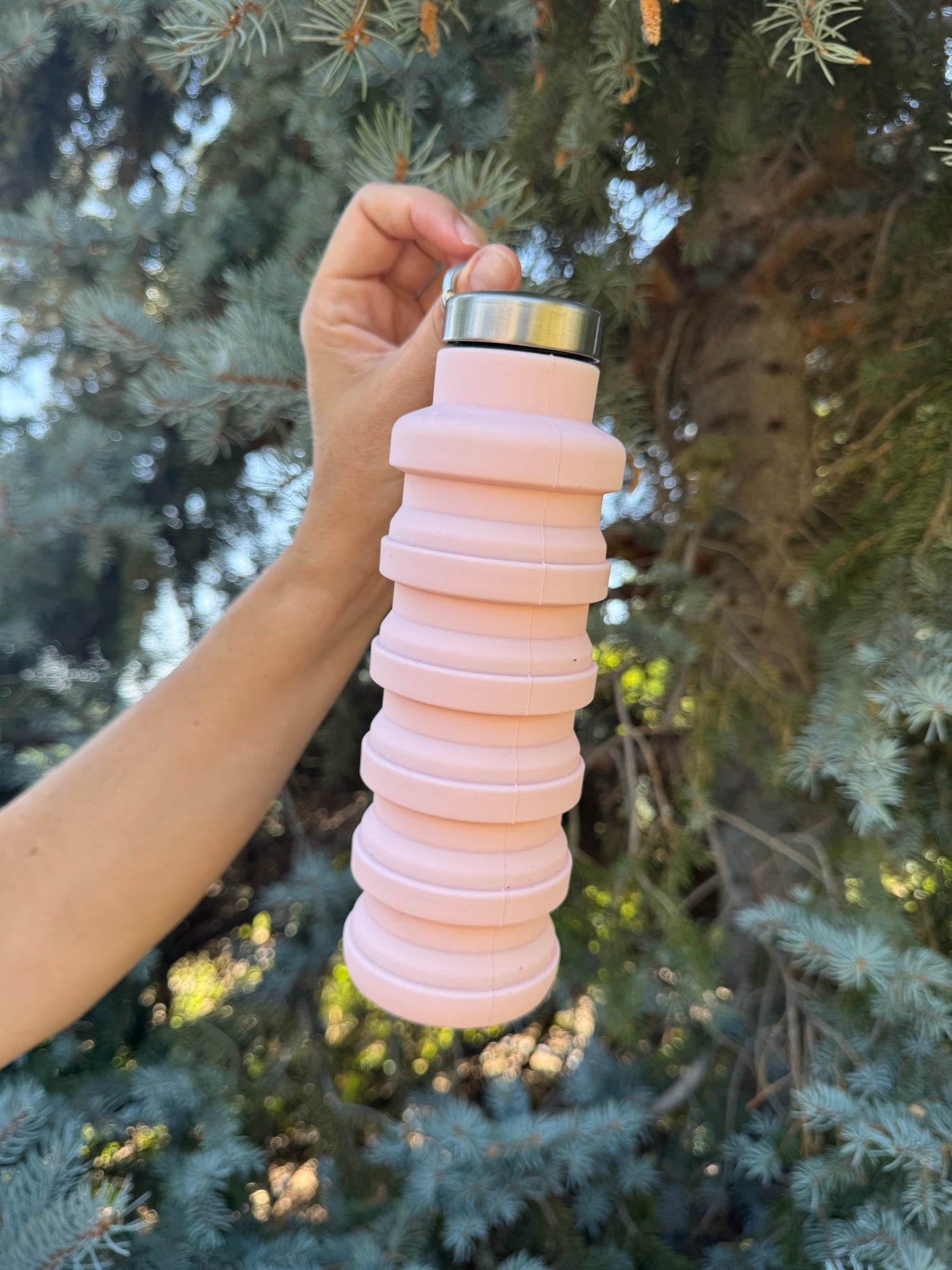 Collapsing Silicone Water-bottle