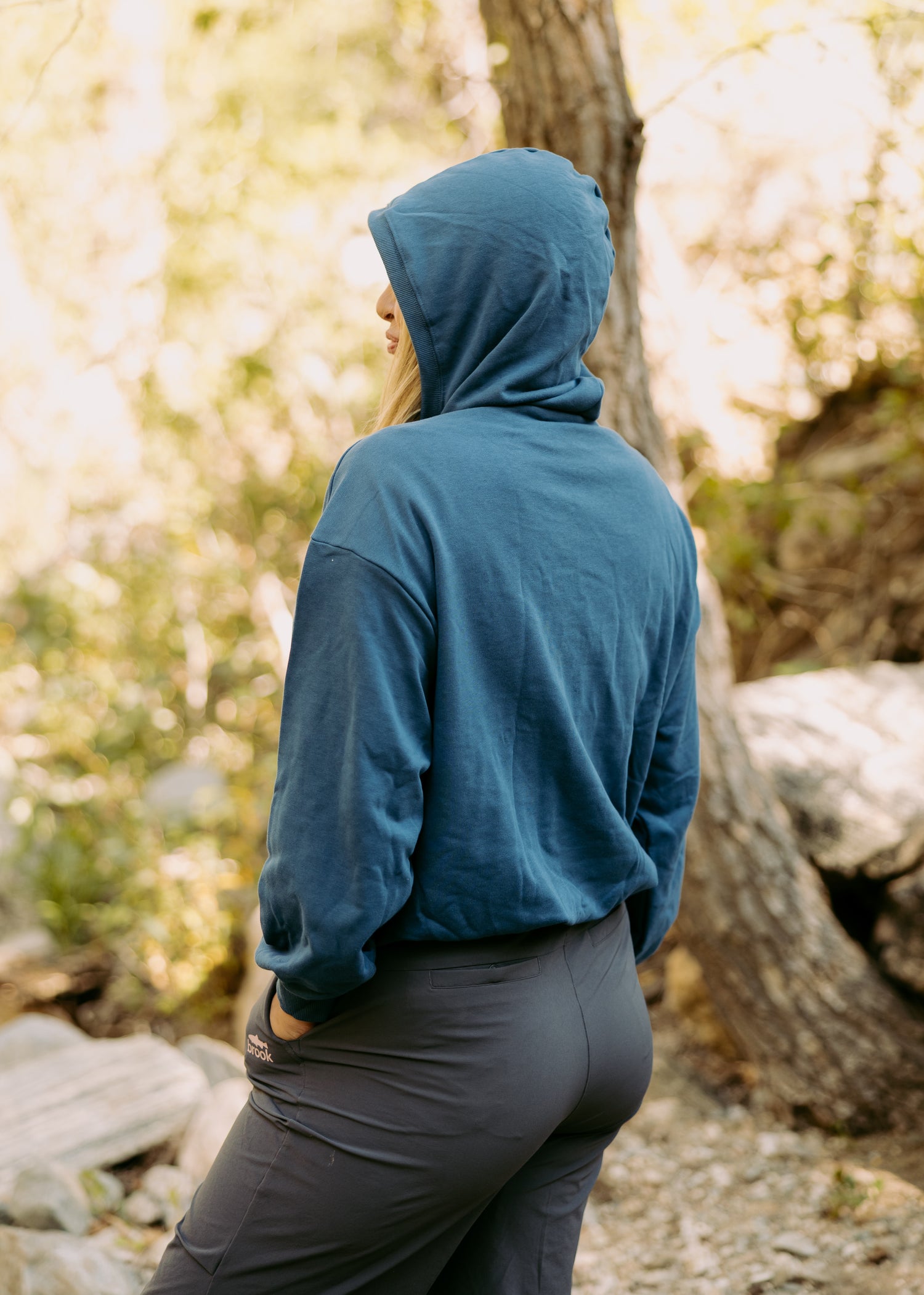 Half-Zip French Terry Fishing Hoodie