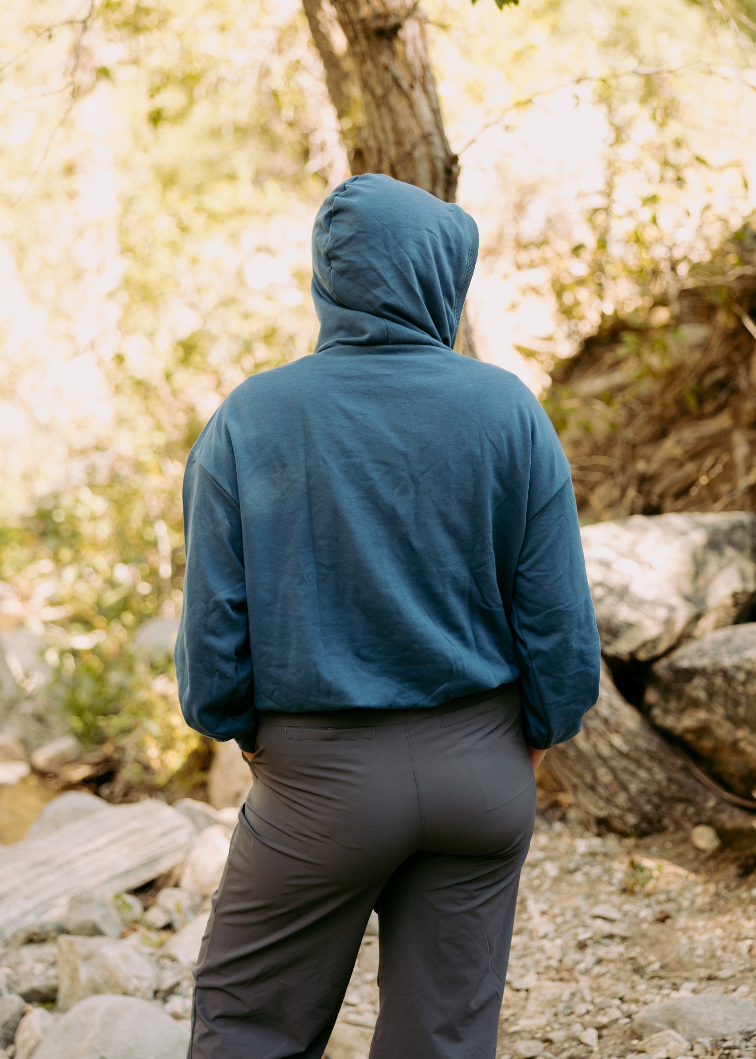 Half-Zip French Terry Fishing Hoodie