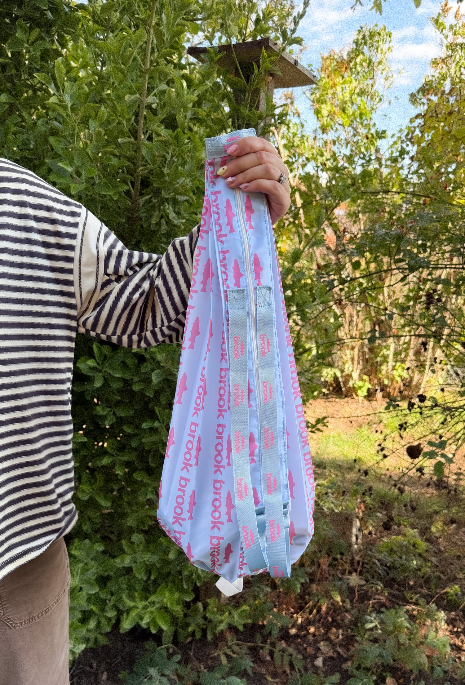 Fishing Hobo Foldable Bag