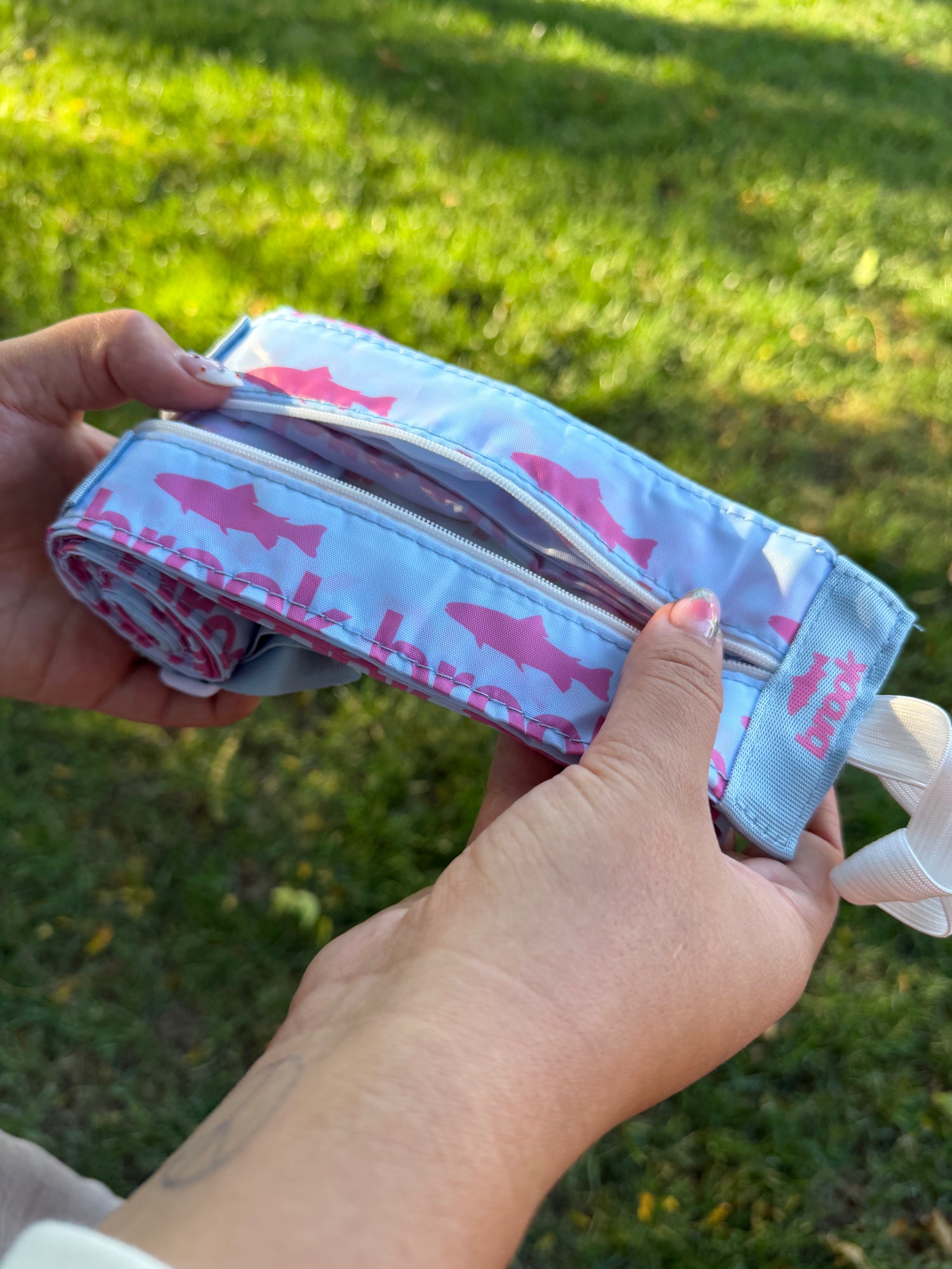 Fishing Hobo Foldable Bag