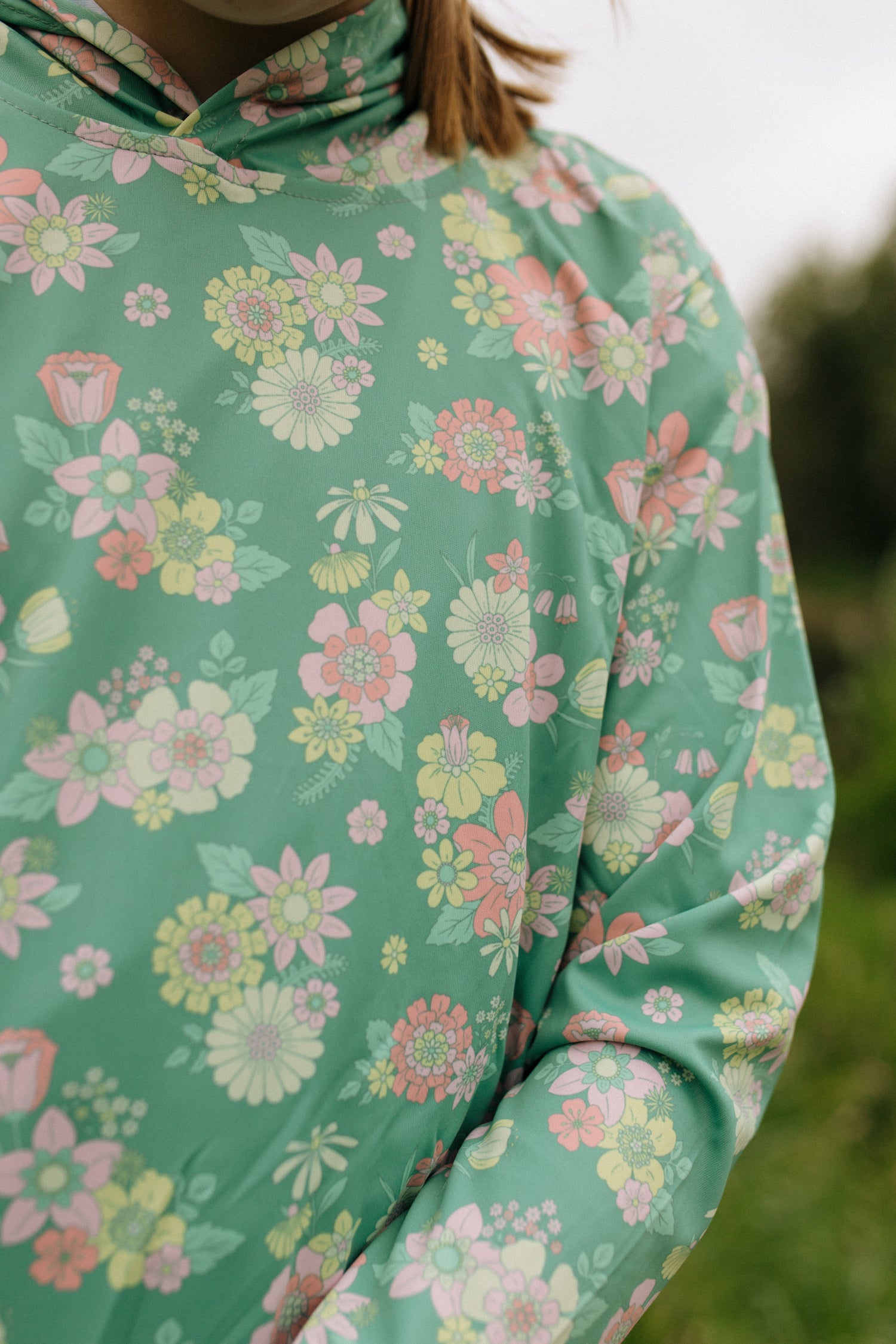 Girls Fishing Sun Shirt