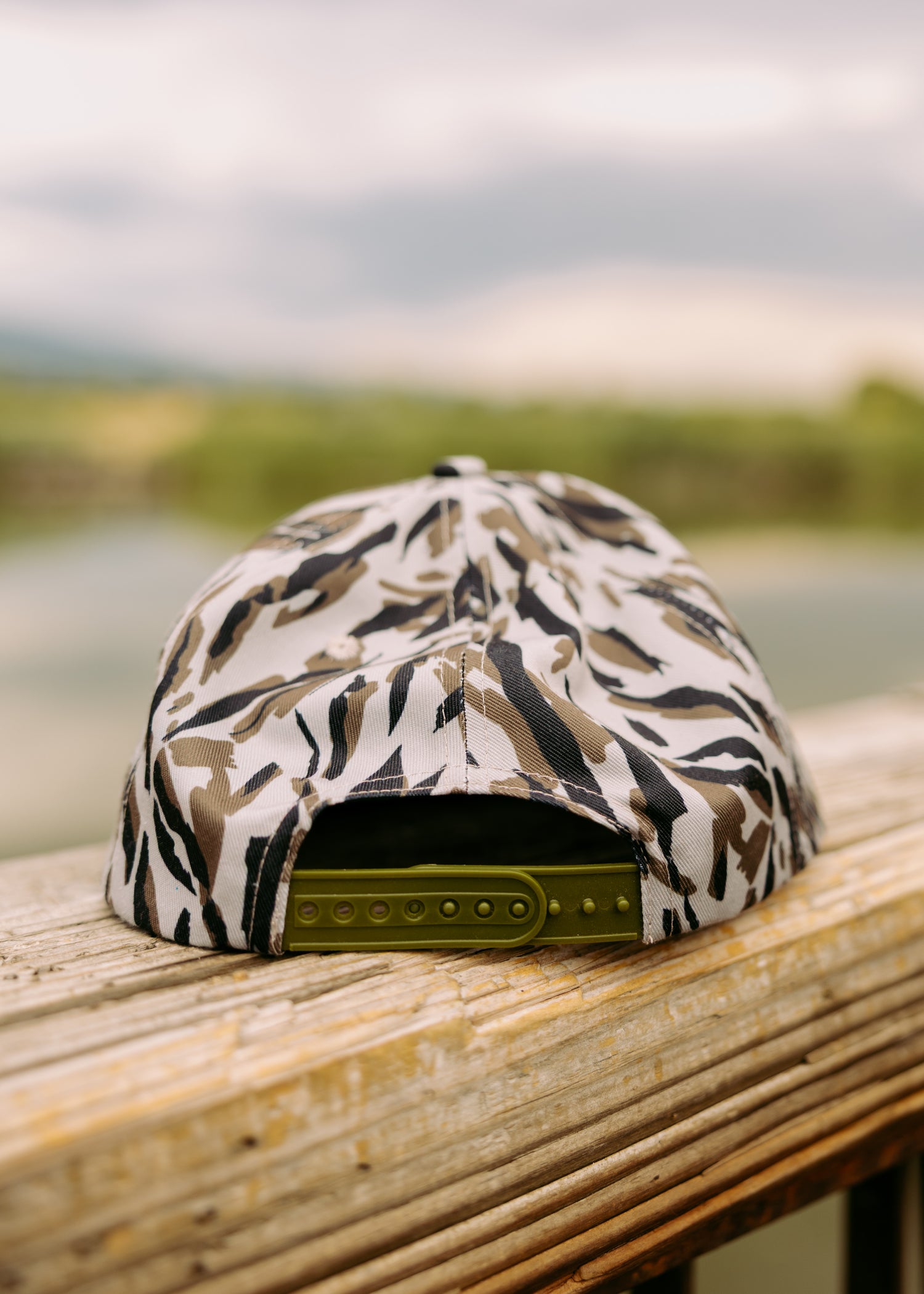 Brook Flat Brim Camo Hat