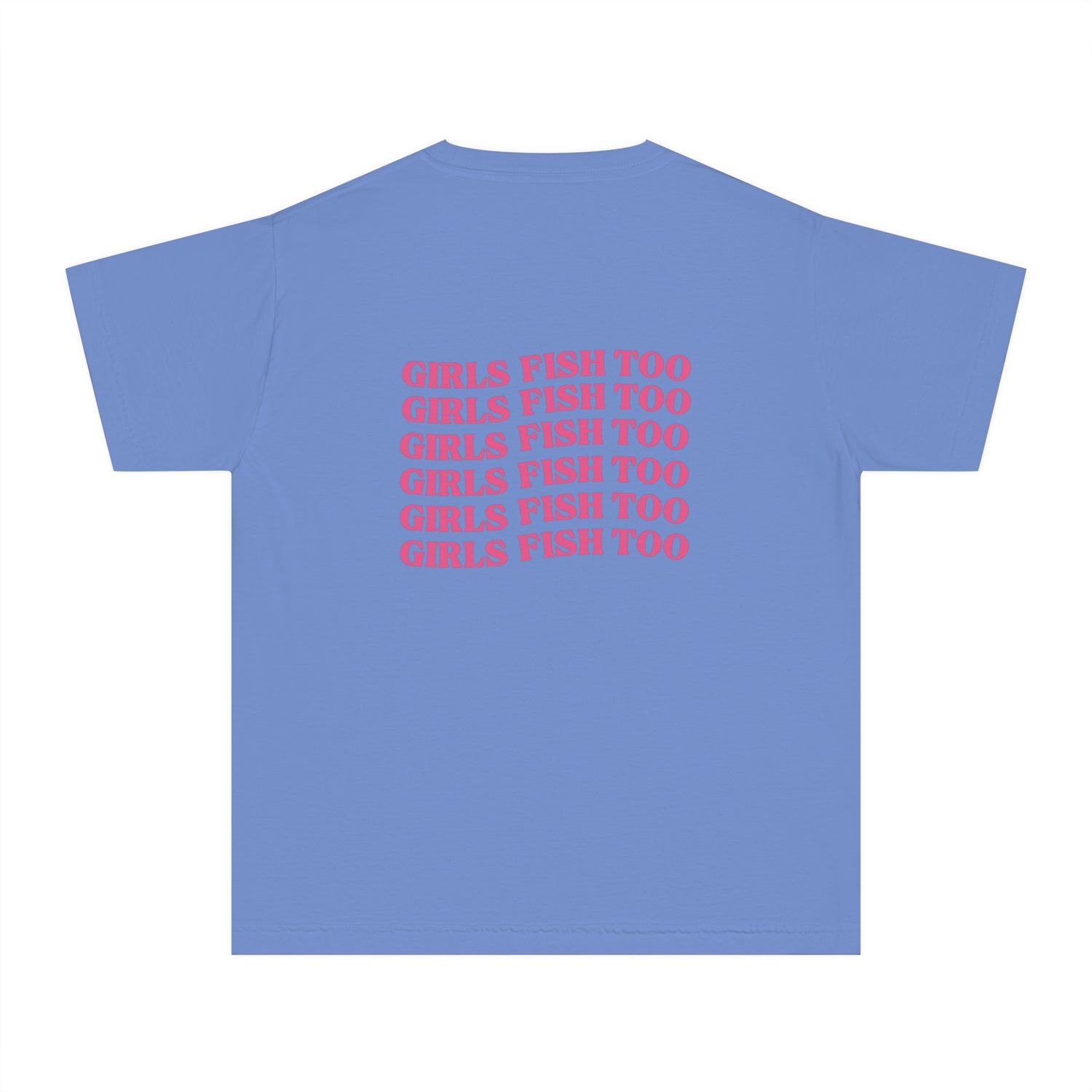 Girls Fish Too Youth Tee