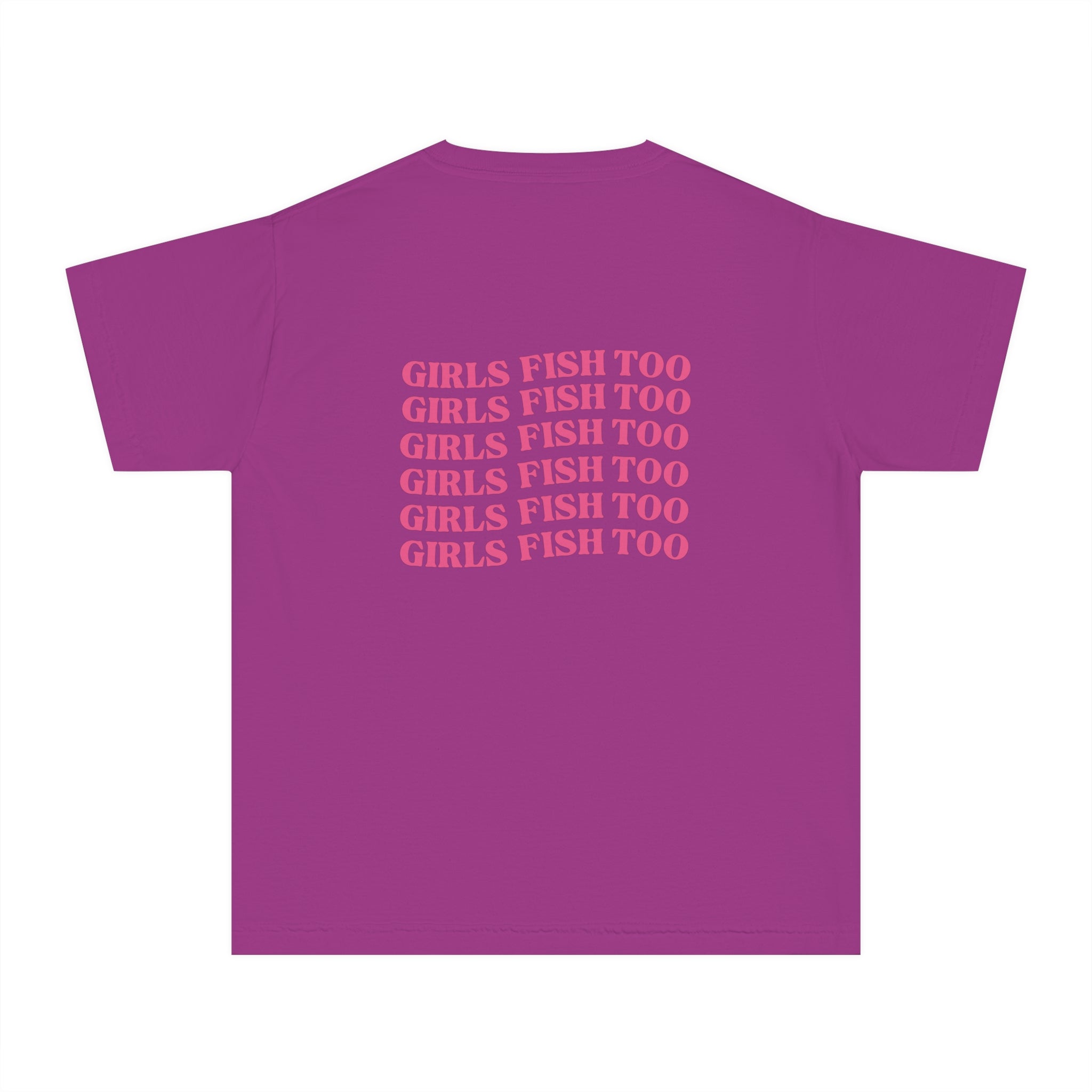 Girls Fish Too Youth Tee