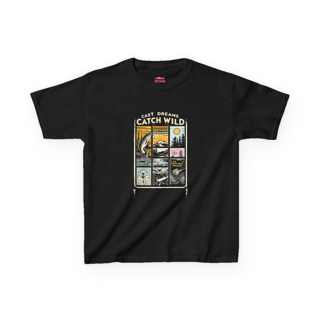 Youth Girls &quot;Catch Wild&quot; Tee