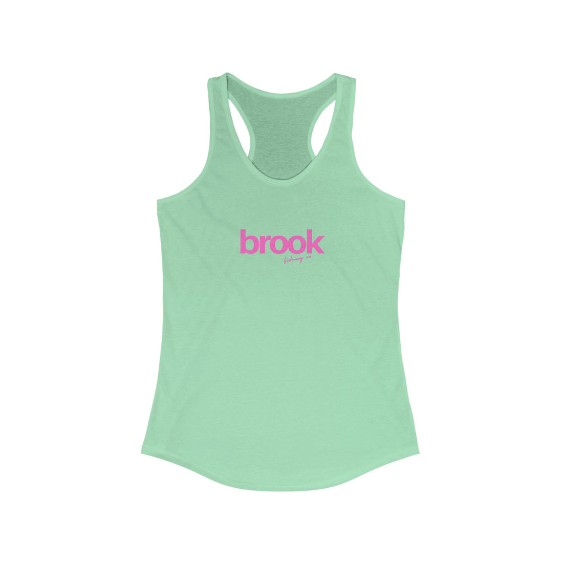 Brook Fishing Racerback Tank