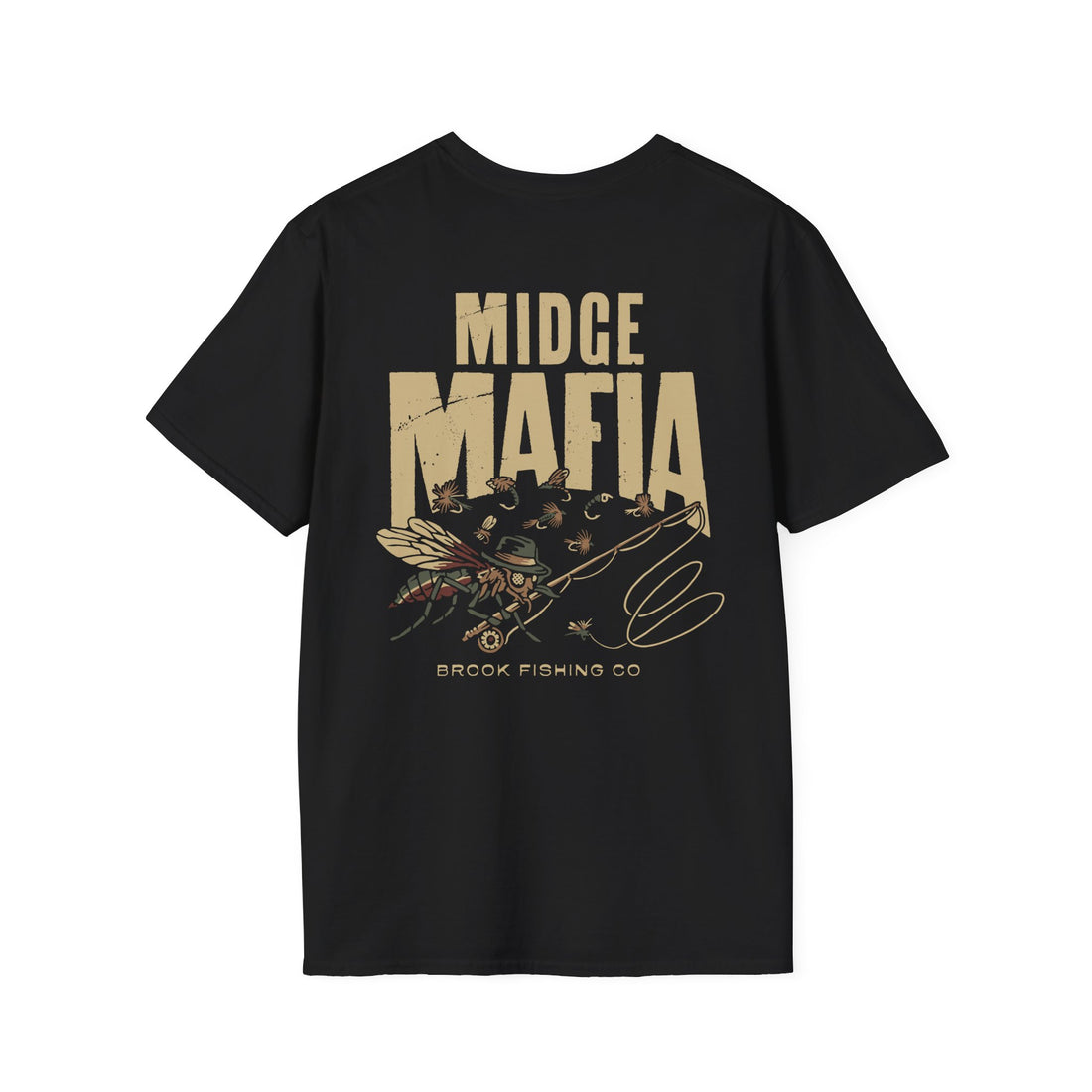 Midge Mafia Fishing T-Shirt