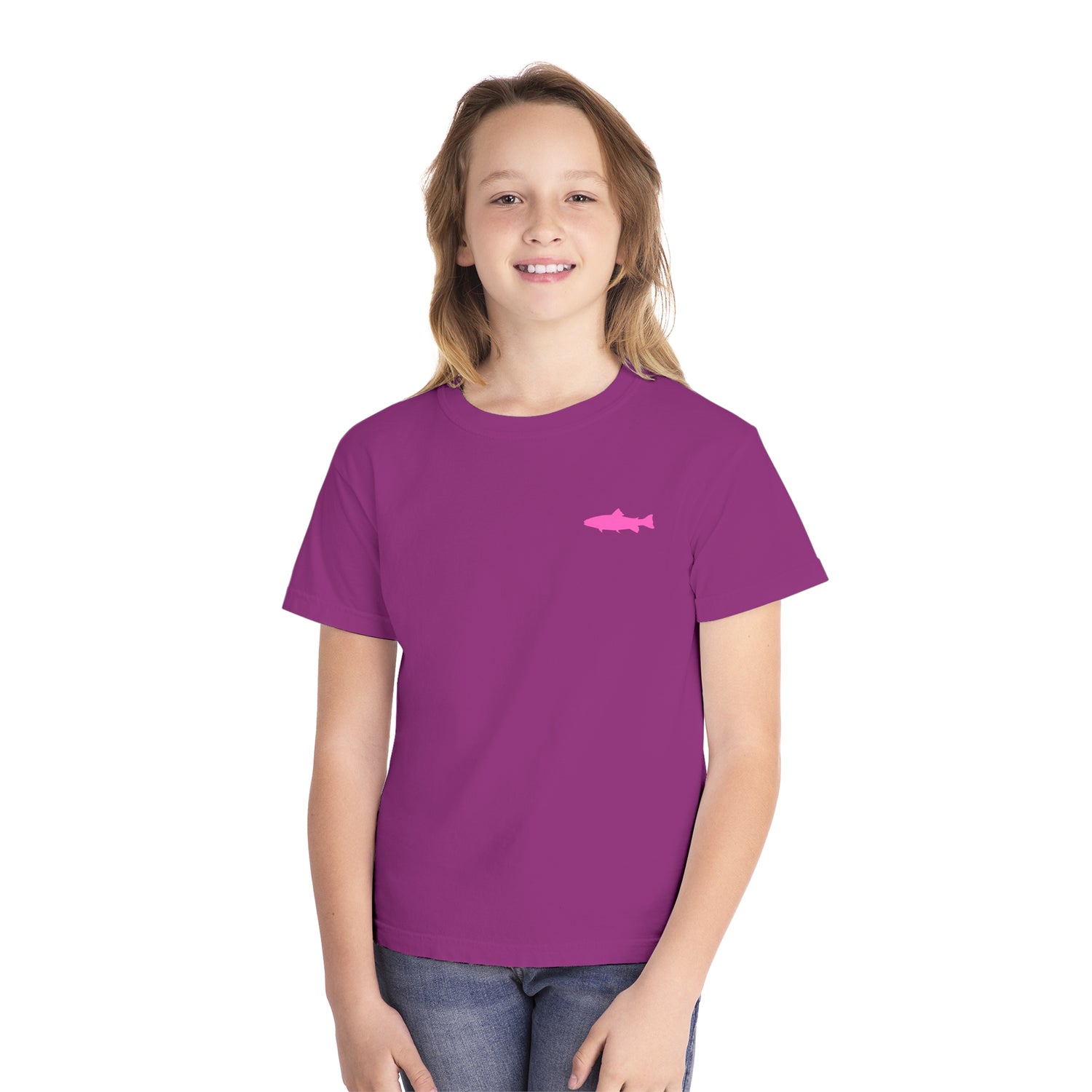 Girls Fish Too Youth Tee