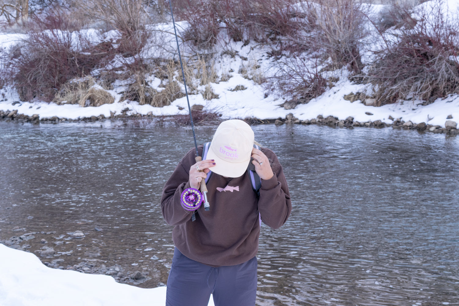 The Brook Logo Hat — Tan