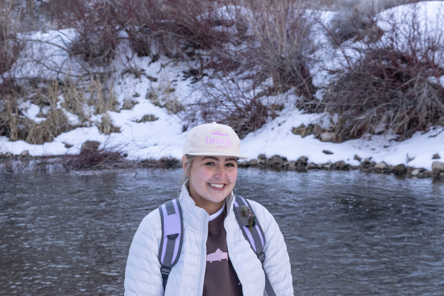 The Brook Logo Hat — Tan