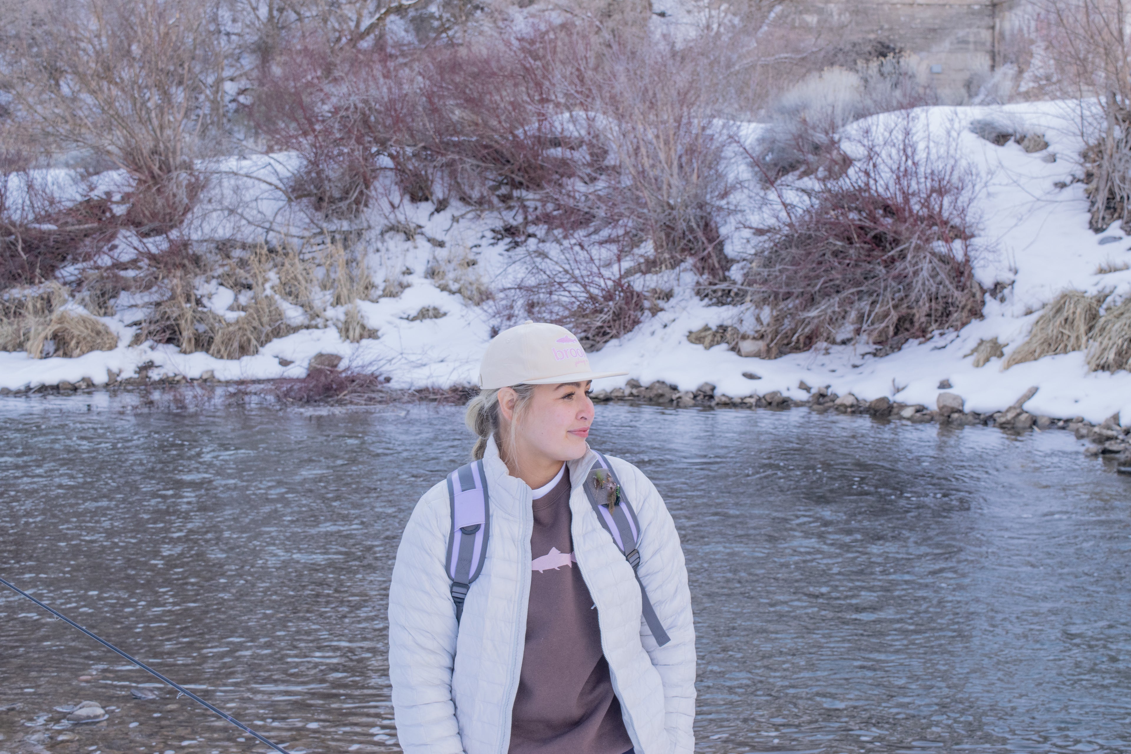 The Brook Logo Hat — Tan