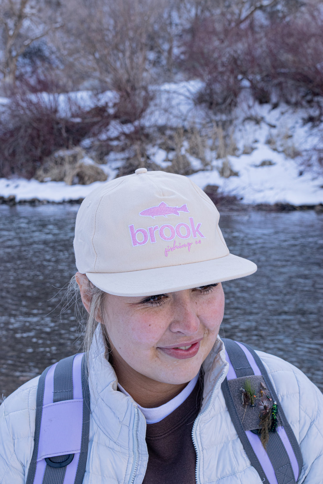 The Brook Logo Hat — Tan