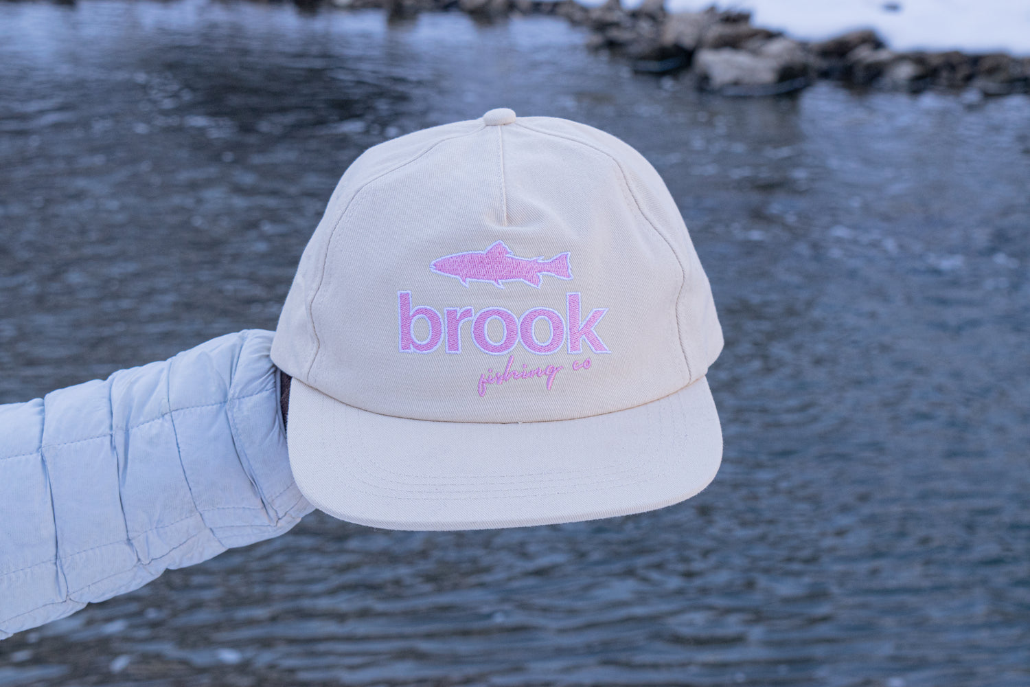 The Brook Logo Hat — Tan