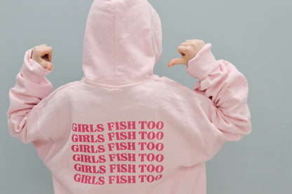 Youth Girls Fish Too Hoodie