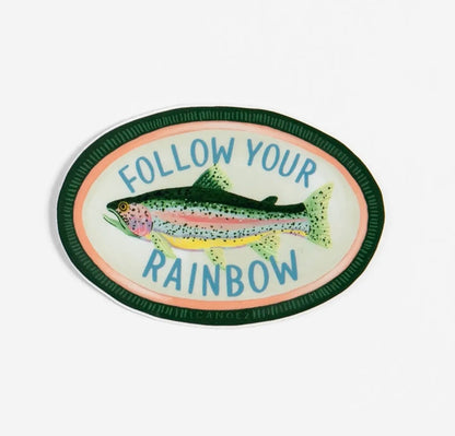 Follow Your Rainbow Sticker Decal