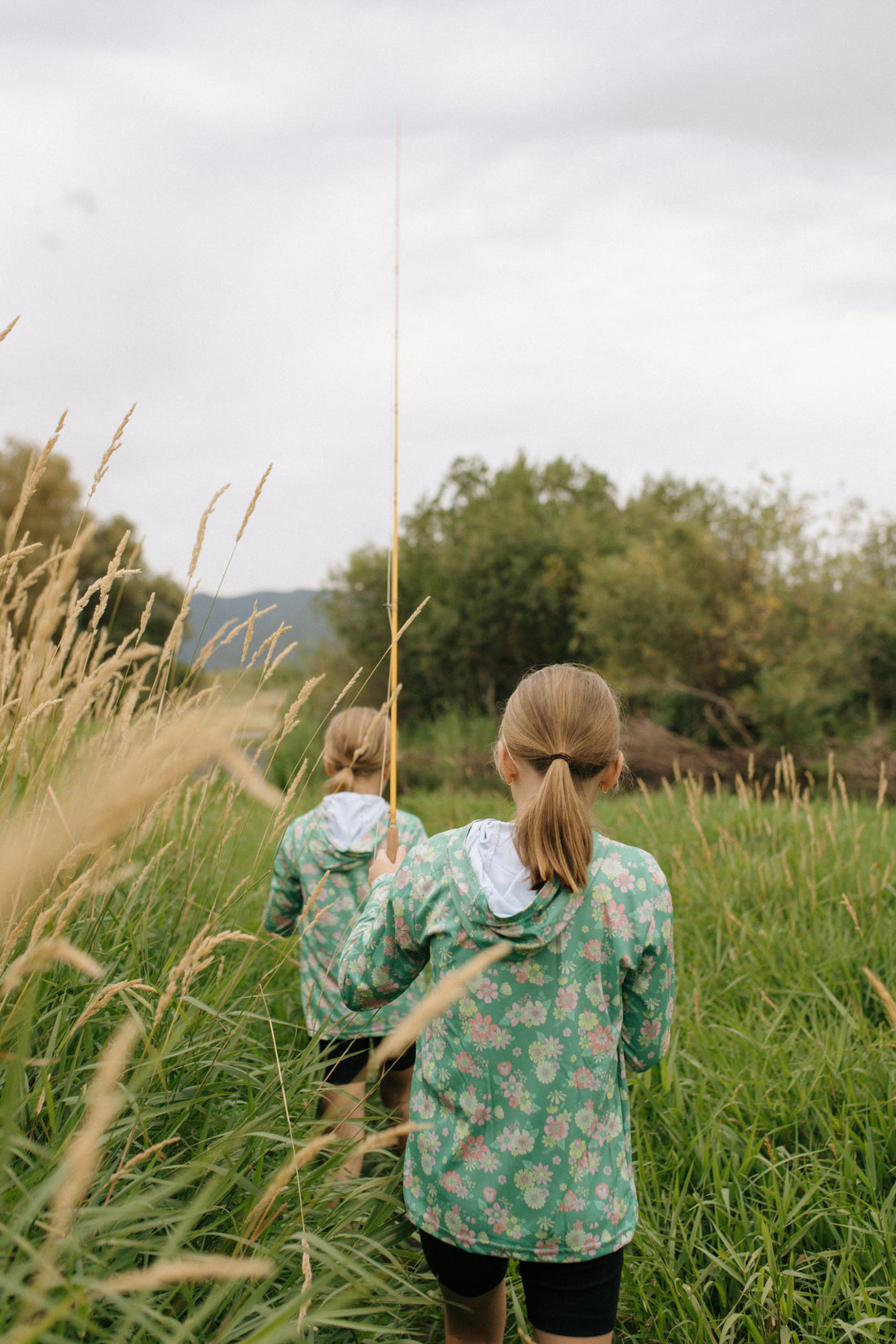 Girls Fishing Sun Shirt