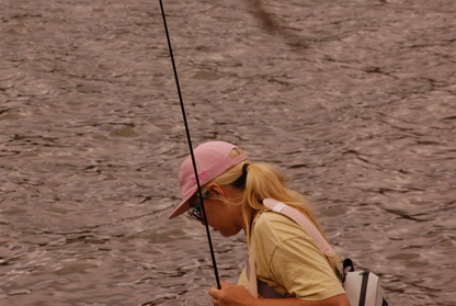 Brook Pink Flat-Brim Hat