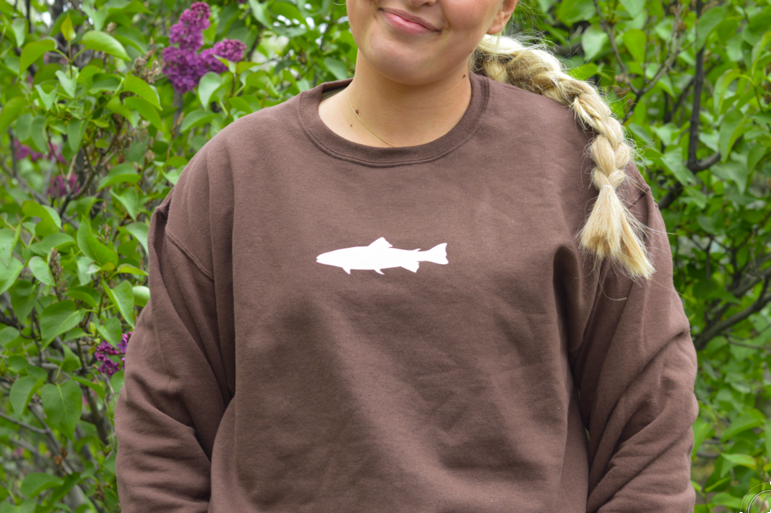 Womens Fly Fishing Sweatshirt