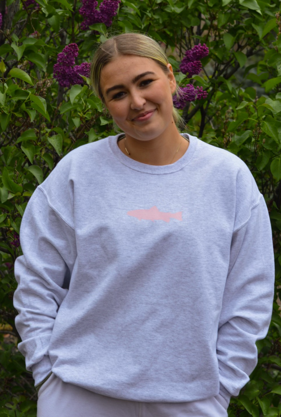 Womens Fly Fishing Sweatshirt