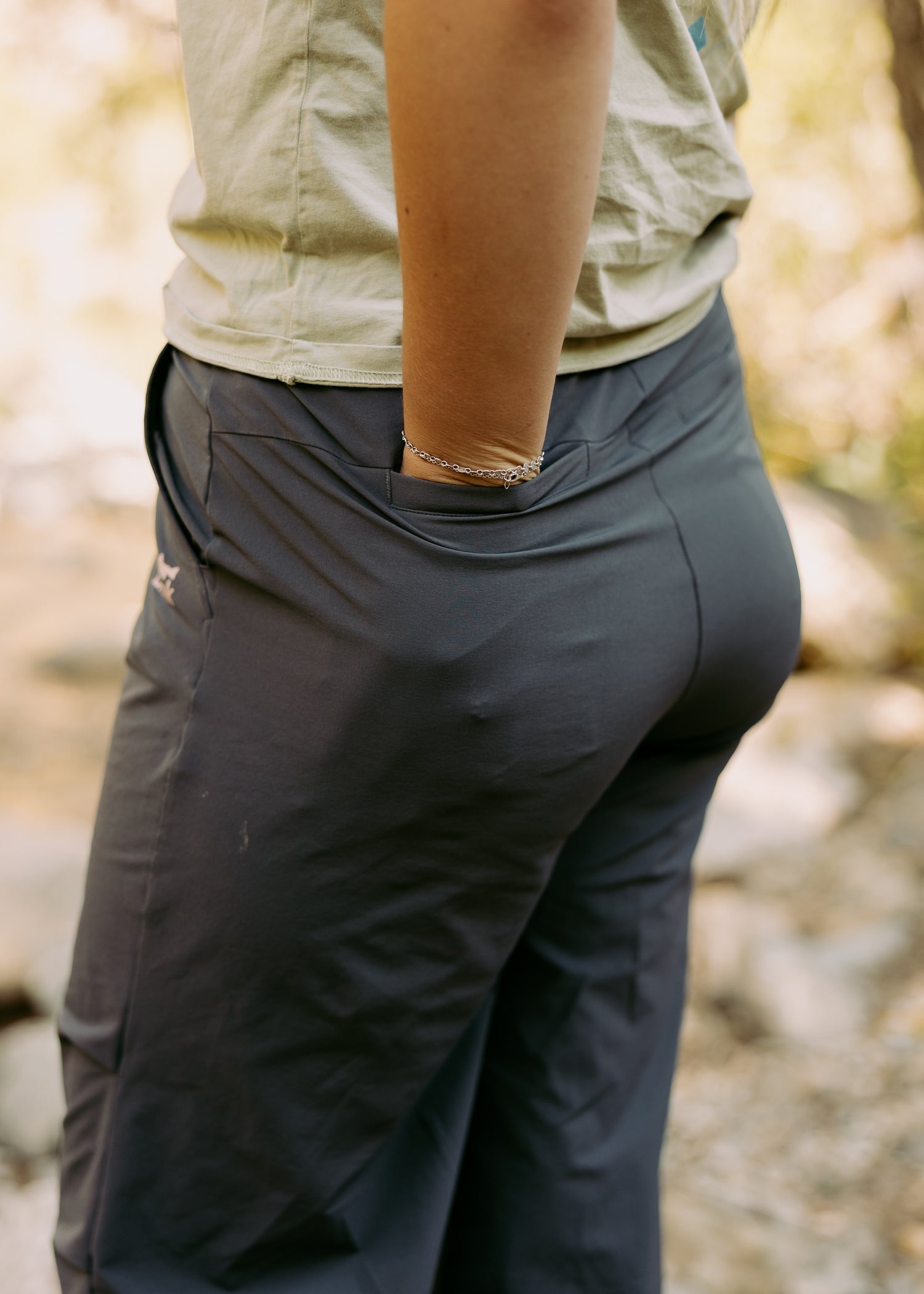 Women’s Stretch Fishing Pants | Gray